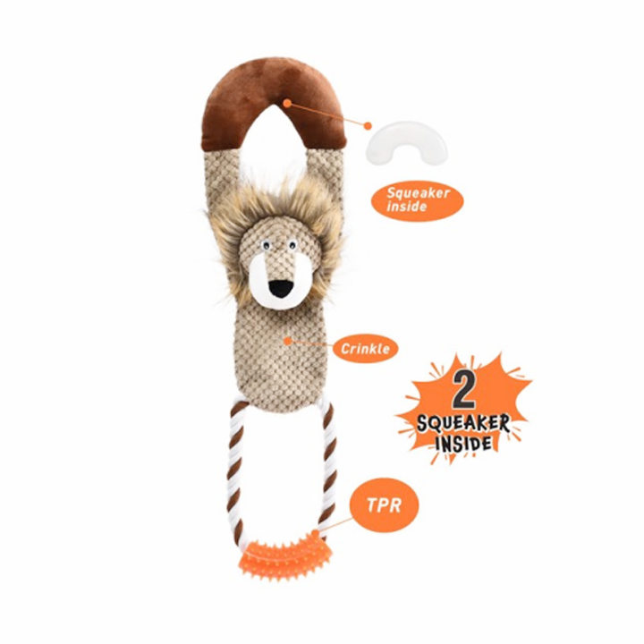 Naomi Monkey Chews Dog Toy (YT110161)