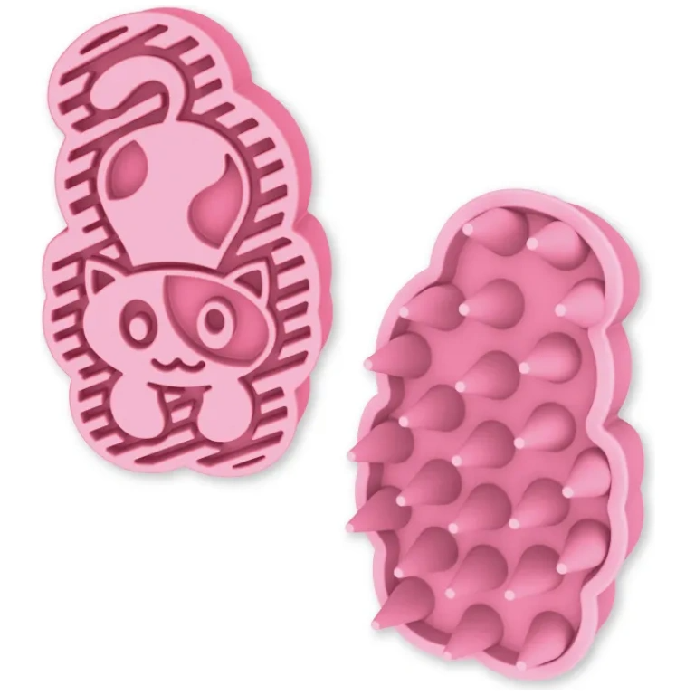 Soleil Rubber Massage Brush for Cats 