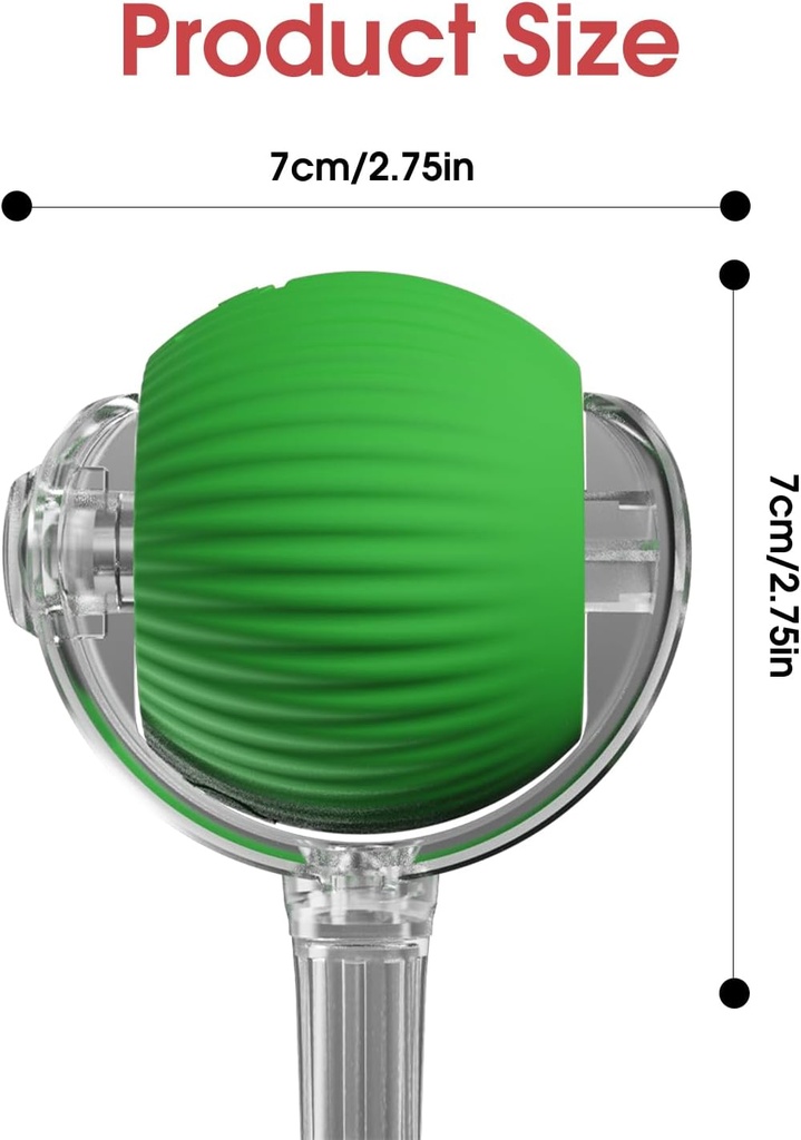 Interactive Smart Pet Toy Rolling Ball, Electric Toy Balls for Indoor Cats & Dogs