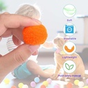 Interactive Cat Ball Launcher Toy Plastic Gun with 20 Pcs Colorful Soft Balls – Fun Exercise & Play for Cats and Kittens