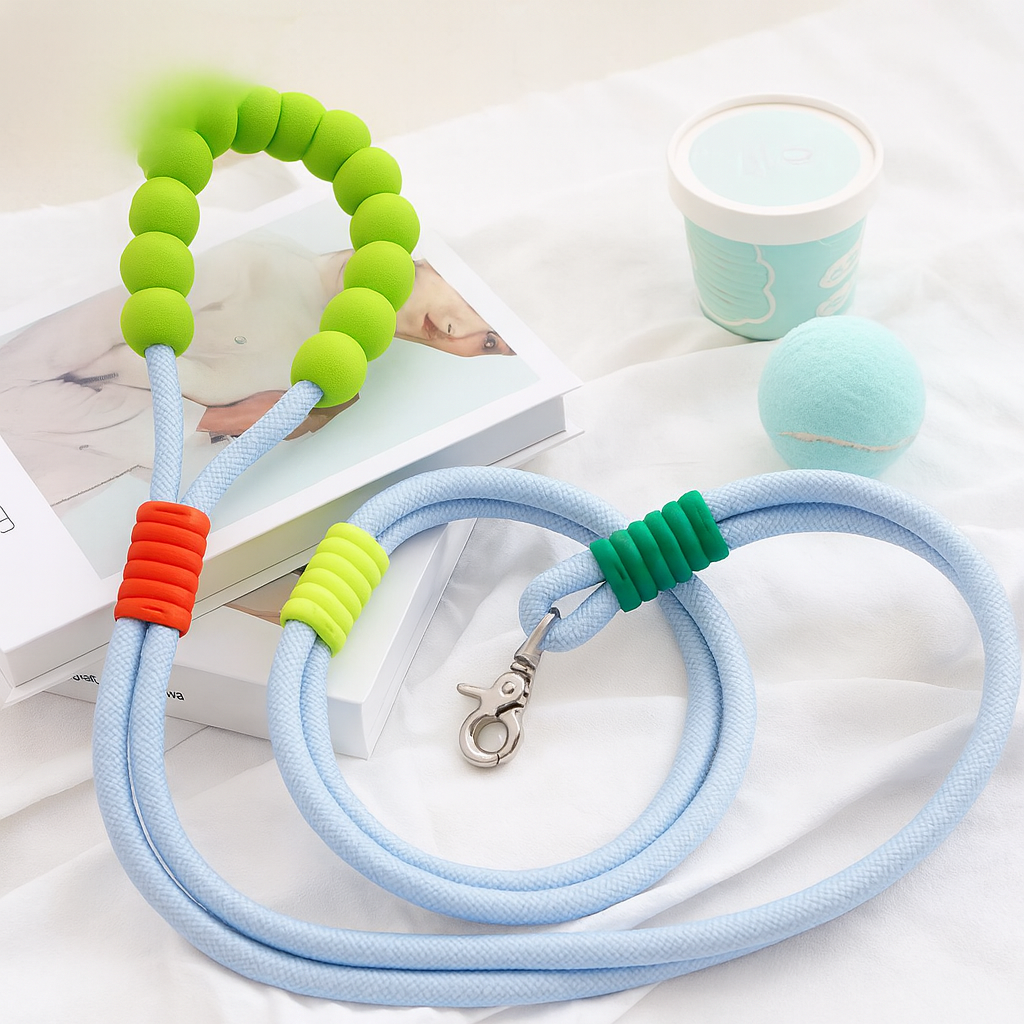 Hands-Free Dog Leash – Adjustable Crossbody & Waist Belt Leash for Walking, Running, and Training