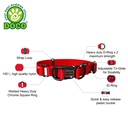 Doco Double DD Nylon Collar XL (3.8 x 52-75cm)