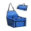 Waterproof Dog Car Booster Seat, Portable Pet Booster Travel Safety Protector For S/M Dogs, with Zippered storage pocket