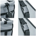 Waterproof Dog Car Booster Seat, Portable Pet Booster Travel Safety Protector For S/M Dogs, with Zippered storage pocket