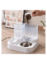 2-in-1 Automatic Pet Feeder with Water Fountain – Cat & Dog Food Dispenser and Water Bowl
