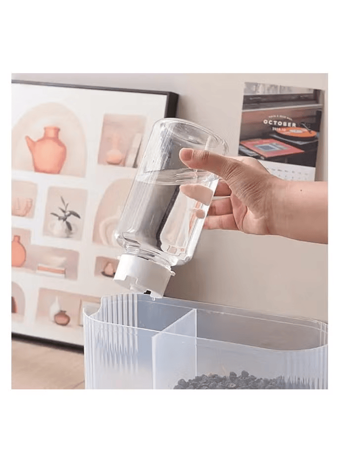 2-in-1 Automatic Pet Feeder with Water Fountain – Cat & Dog Food Dispenser and Water Bowl