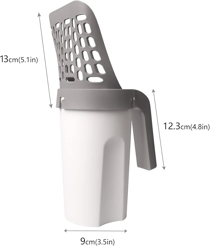 Cat Litter Scooper with 100 Free Disposal Bags