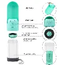 Portable Pet Water Bottle – Travel Dog & Cat Water Dispenser with Drinking Cup
