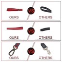 DOCO VARIO Nylon Dog Leash with Reflective Thread Large (2.5 X 120cm)