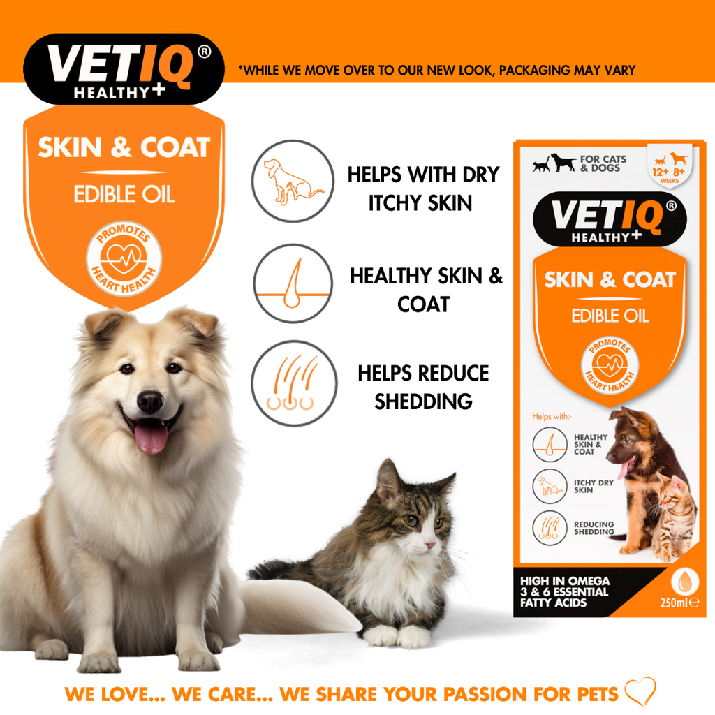 VETIQ Skin & Coat Edible Oil 250ML
