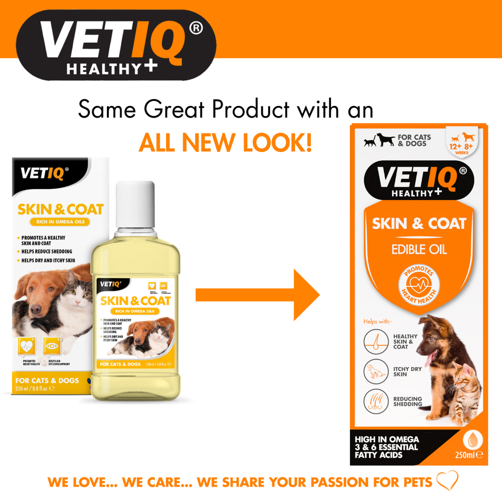 VETIQ Skin & Coat Edible Oil 250ML