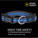 Doco Reflective Stitching Mesh Collar Medium (2.5 x 35-48cm )