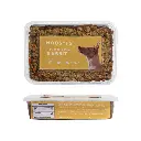 Nooshi’s Frozen Slow-Cooked Ground Rabbit Meal for Dogs – 500g | 70% Rabbit & 30% Vegetables