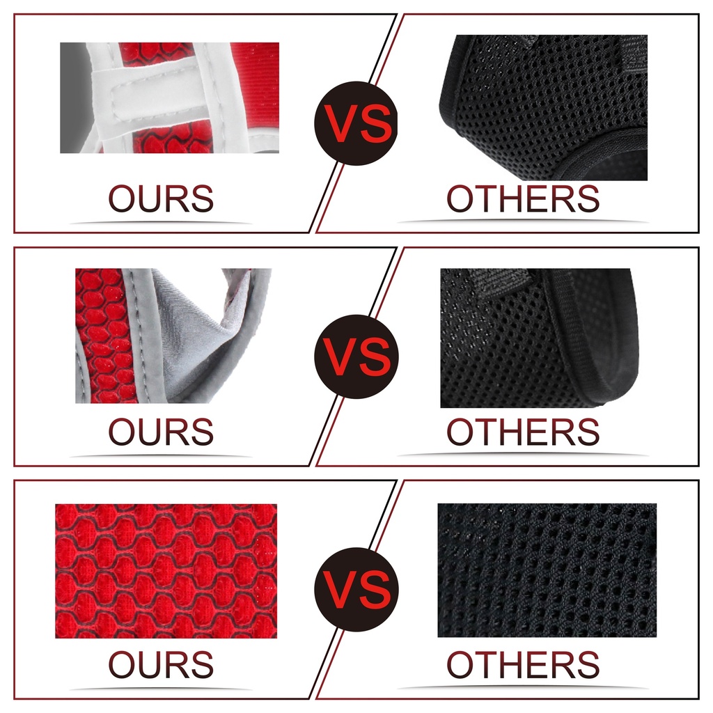 Doco V-Neck Reflective Quick-Fit Comfort Dog Harness Medium