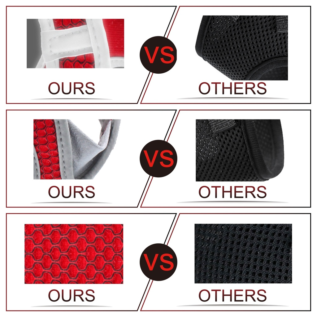 Doco V-Neck Reflective Quick-Fit Comfort Dog Harness Small