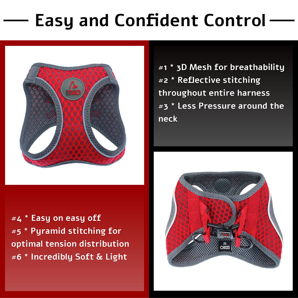 Doco Reflective Active Quick-Fit Dog Harness Small