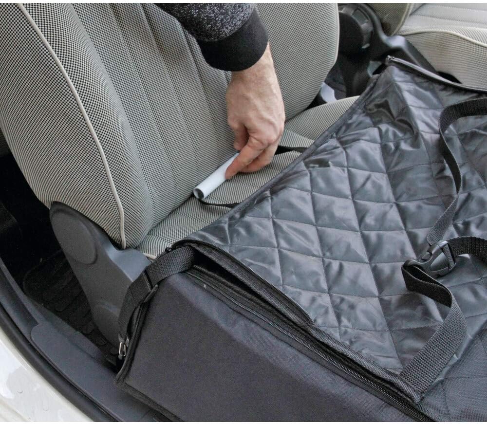 Quilted Pet Car Seat – Waterproof Travel Booster Seat for Dogs & Cats | Secure, Non-Slip & Easy to Install