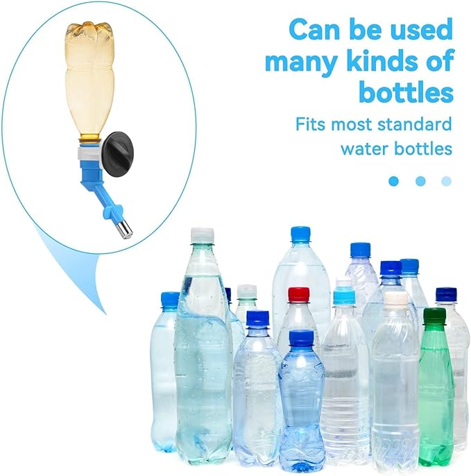 Pet carrier water dispenser