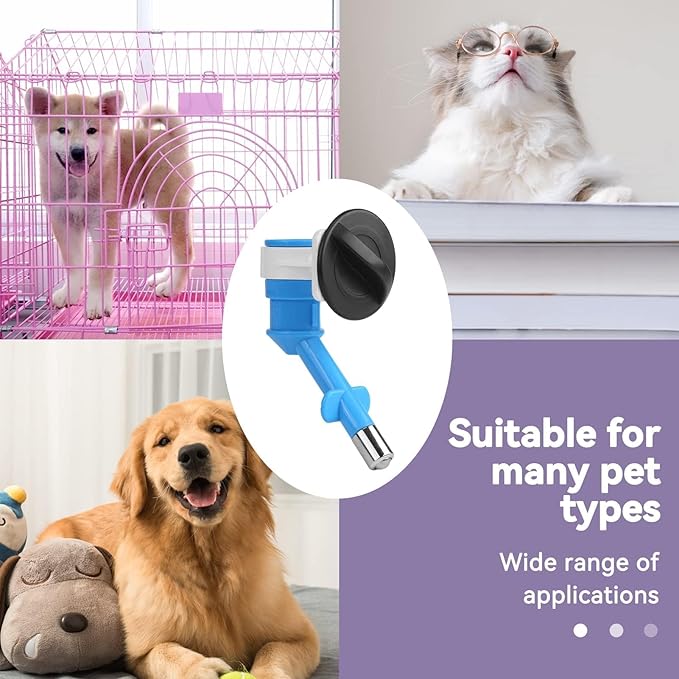 Pet carrier water dispenser