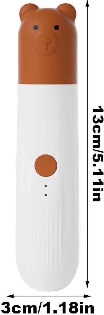 Rechargeable Pet Nail Grinder with Safety Guard – Quiet Electric Nail Trimmer for Dogs, Cats & Small Pets | USB Charging & Low Noise Design