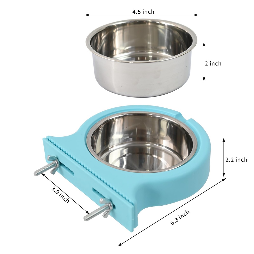 Hanging Pet Bowl Kit
