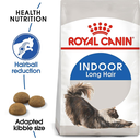 Royal Canin Indoor Long Hair Adult Dry Cat Food 400g