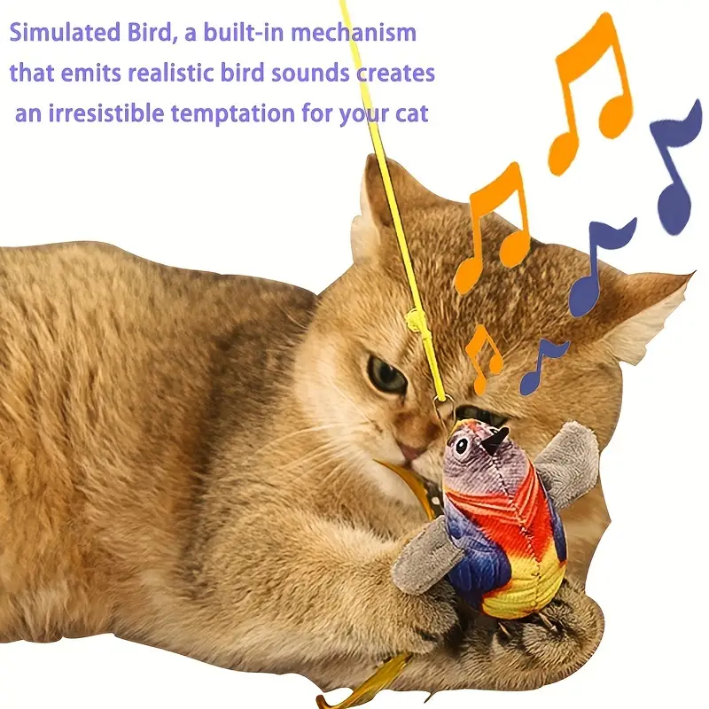 Plush bird toy with sound