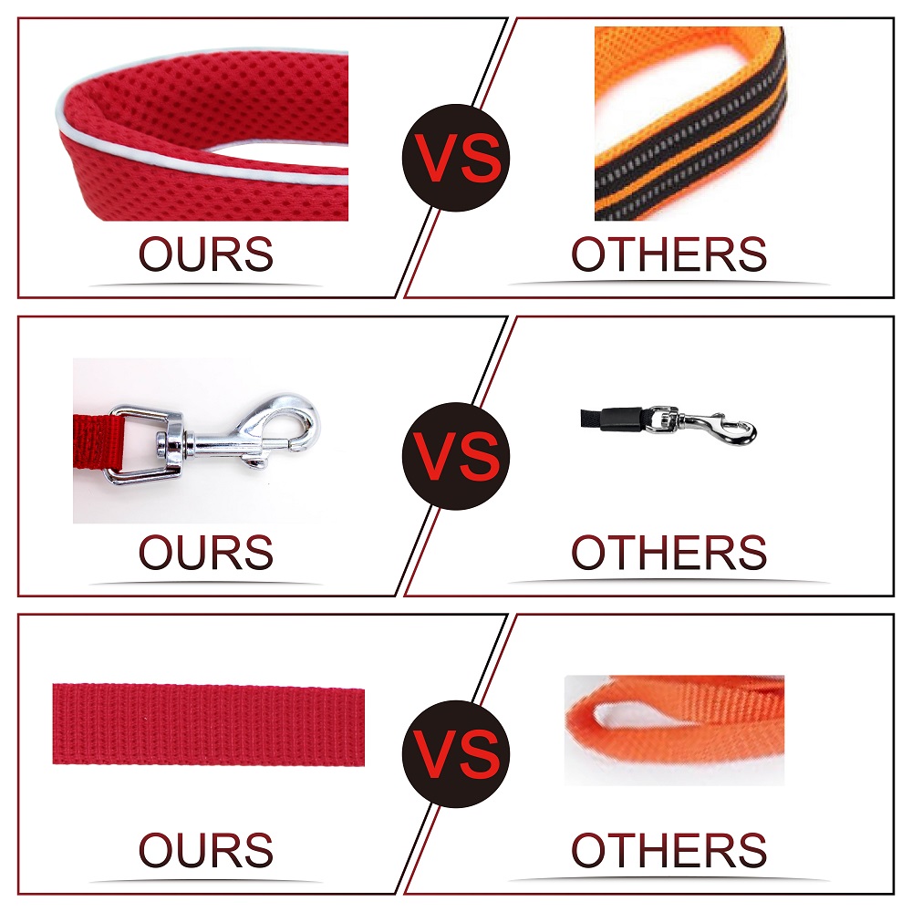 Doco Stitched Mesh Handle Dog Leash Small (1.5 x 150cm)