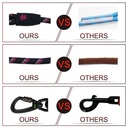 Doco Reflective Rope Leash Lock Snap Large (13mm x 150cm)