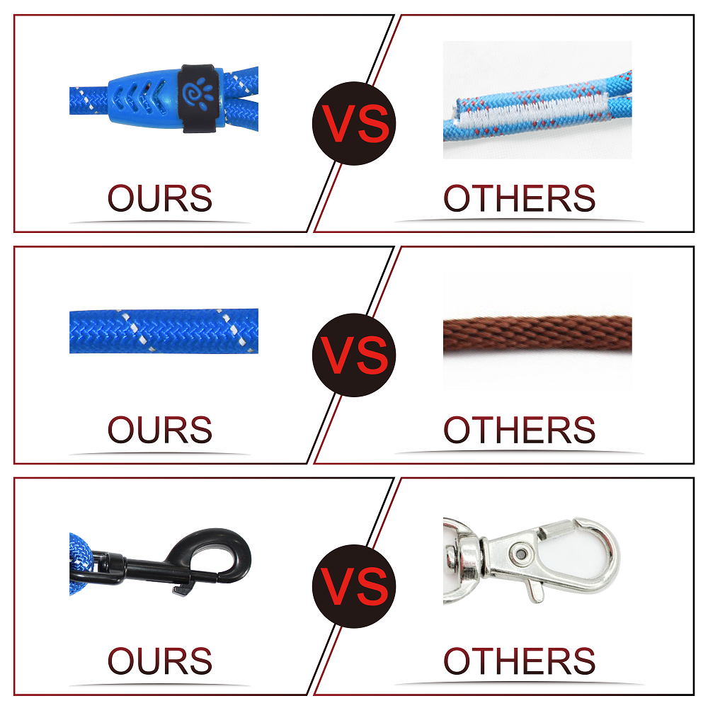 Doco Reflective Rope Leash Large (13mm x 180cm)