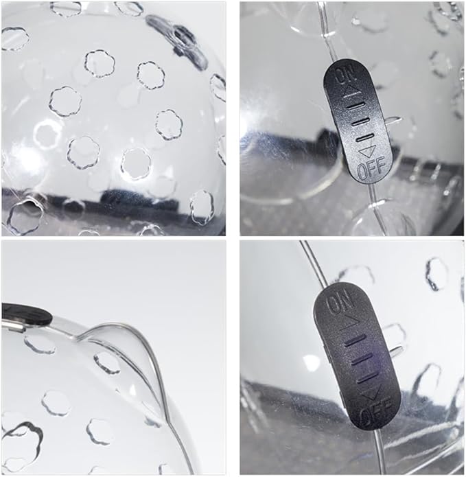 Cat Muzzle & Grooming Head Cover – Breathable Transparent Anti-Bite Helmet for Bathing, Grooming & Vet Visits