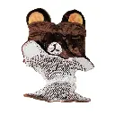 Bear Design Reusable Pet Diaper for Small Dogs & Cats – Washable Soft Female Pants with Adjustable Fit