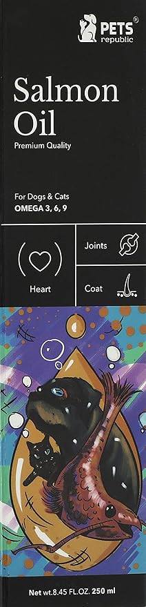 Pets Republic Salmon Oil for Dogs & Cats 250 ml