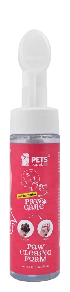 Pets Republic Anti Bacterial Paw Care Foam 250 ml