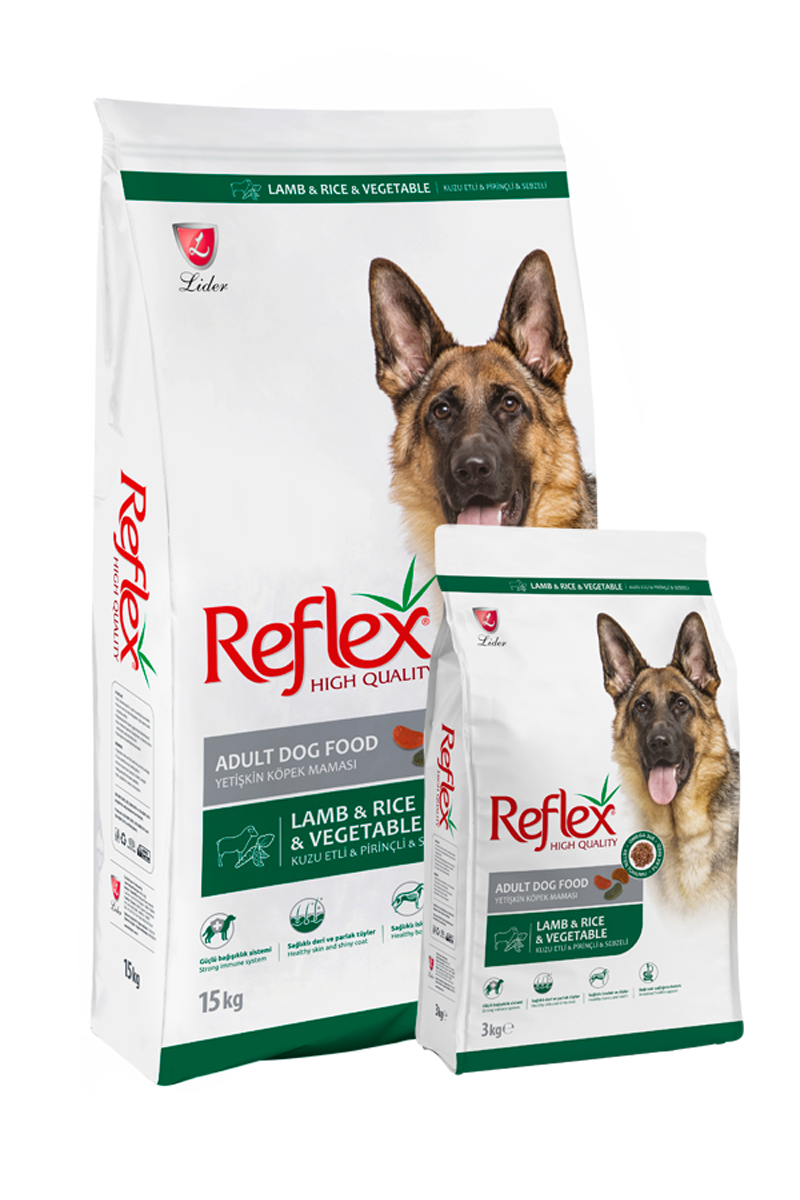 Reflex Adult Dog Dry Food With Lamb, Rice & Vegetable