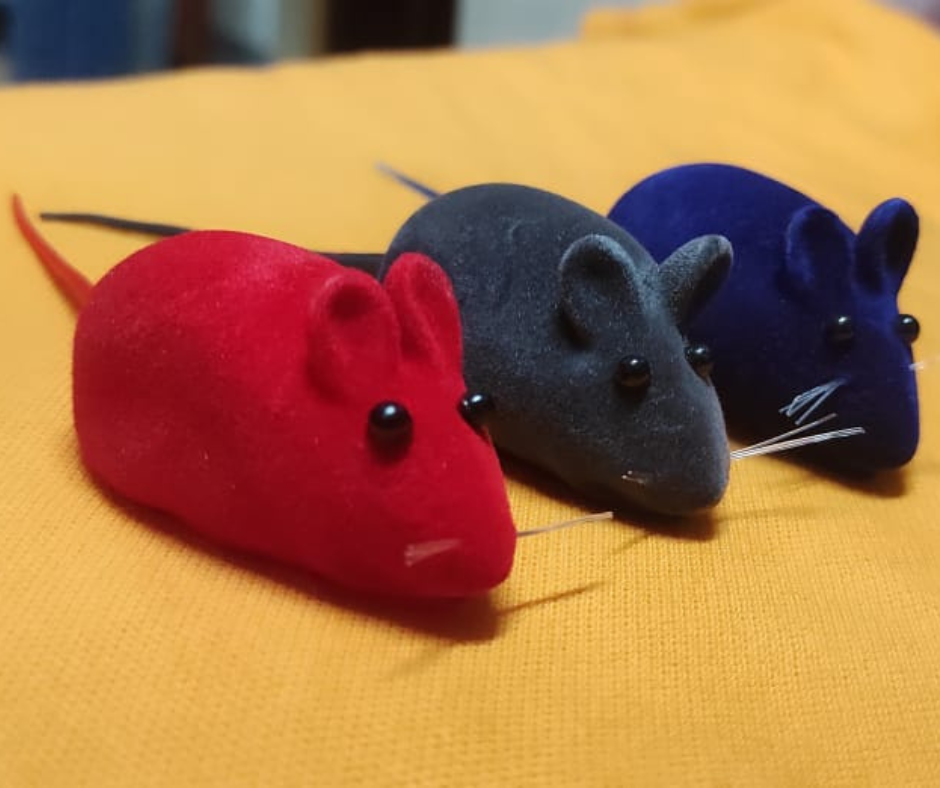 UE Small Mouse Cat Toy (3 Pcs)