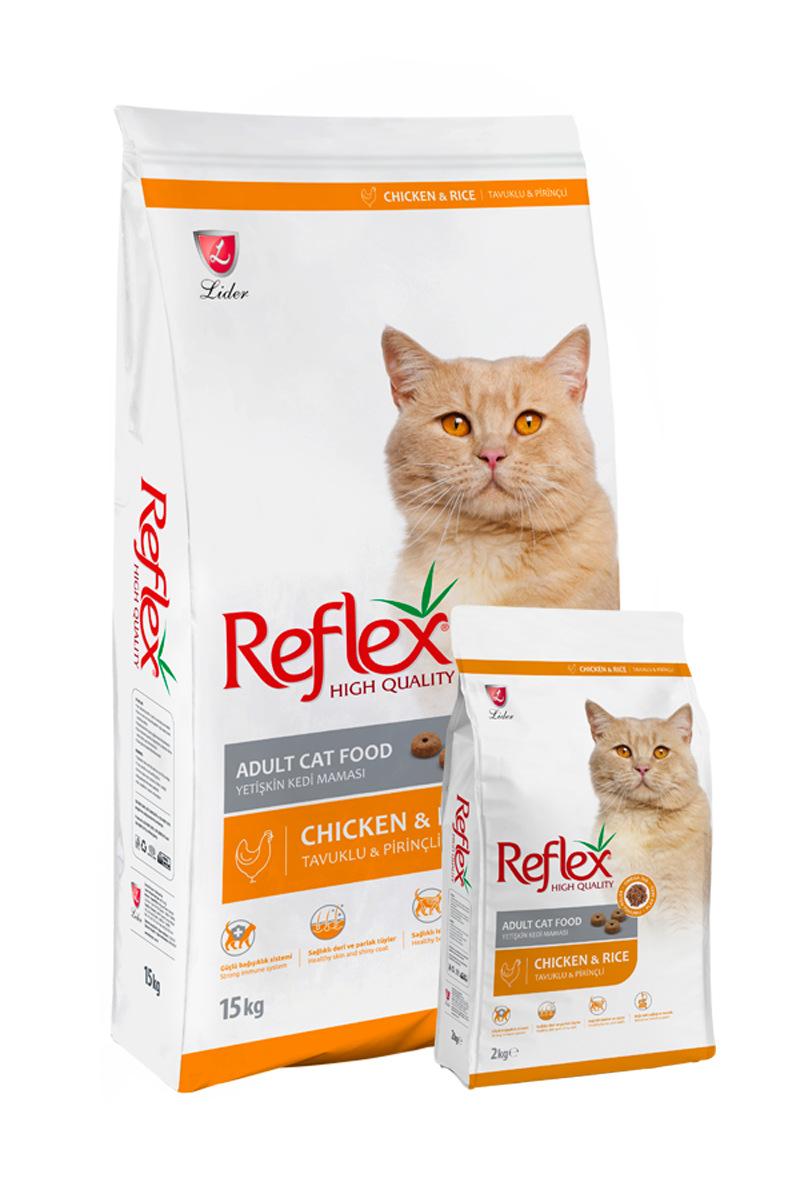 Reflex Adult Cat Dry Food with Chicken & Rice