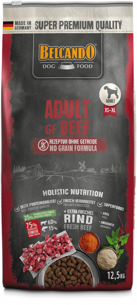 Belcando Adult Grain Free Beef (XS-XL ) Holistic Dog Dry Food