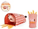 Naomi Fry Chips Cat Tunnel Bed With Crinkle Inside (YT119195)