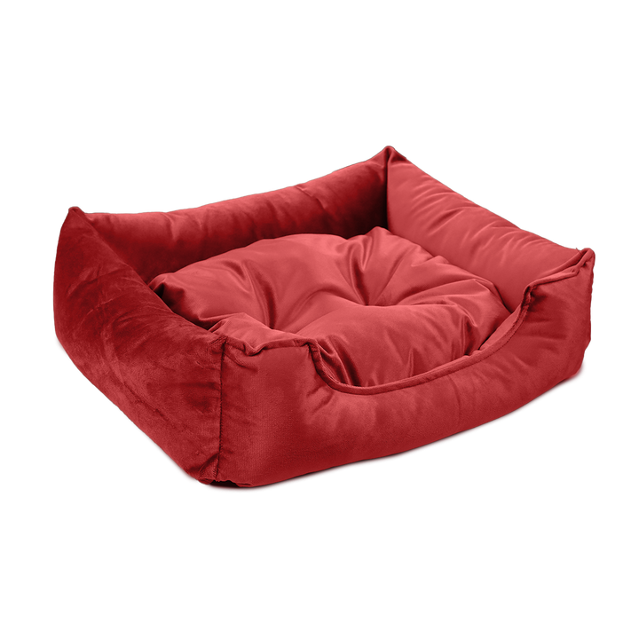 Petmoda Velvet Bed Small 50*40 - Red