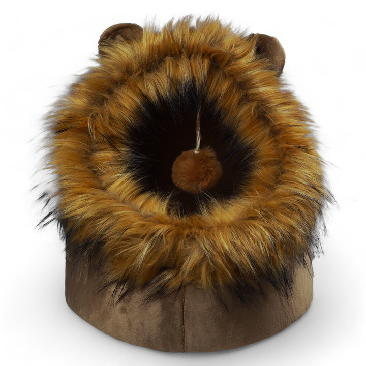 Petmoda Cat House Bed 50 cm - Lion Shape - Beige