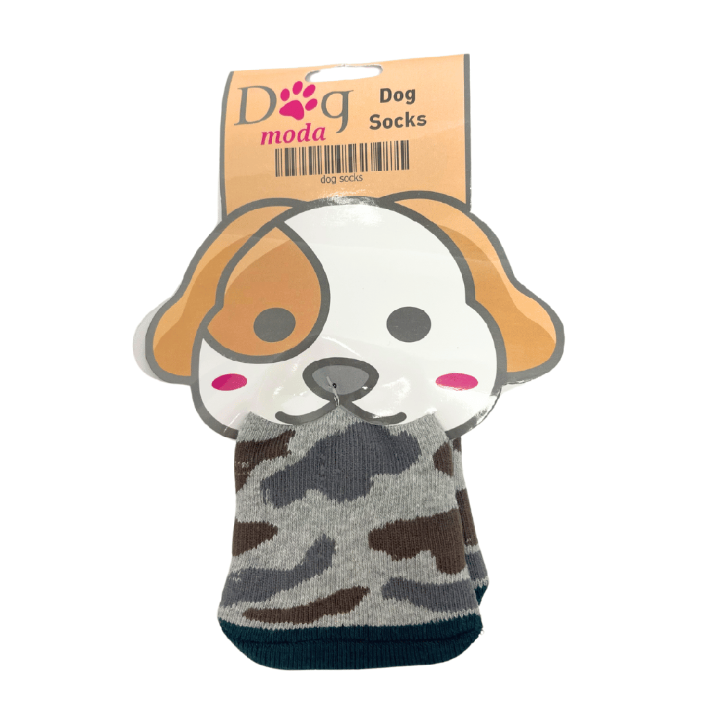 Petmoda Dog Socks Small - Grey Army
