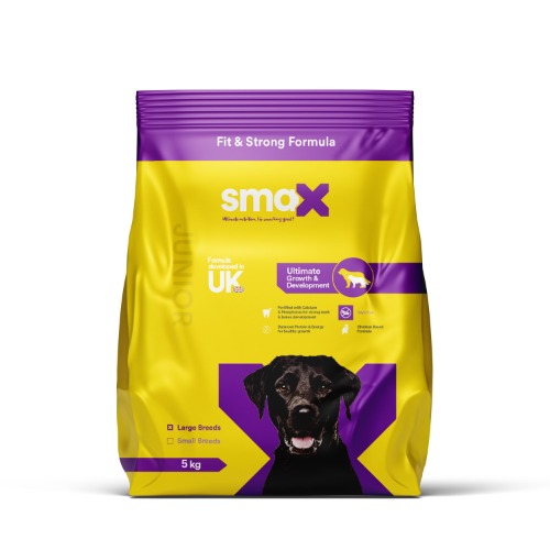 smaX Puppy Large Breeds Dry Dog Food 5 Kg