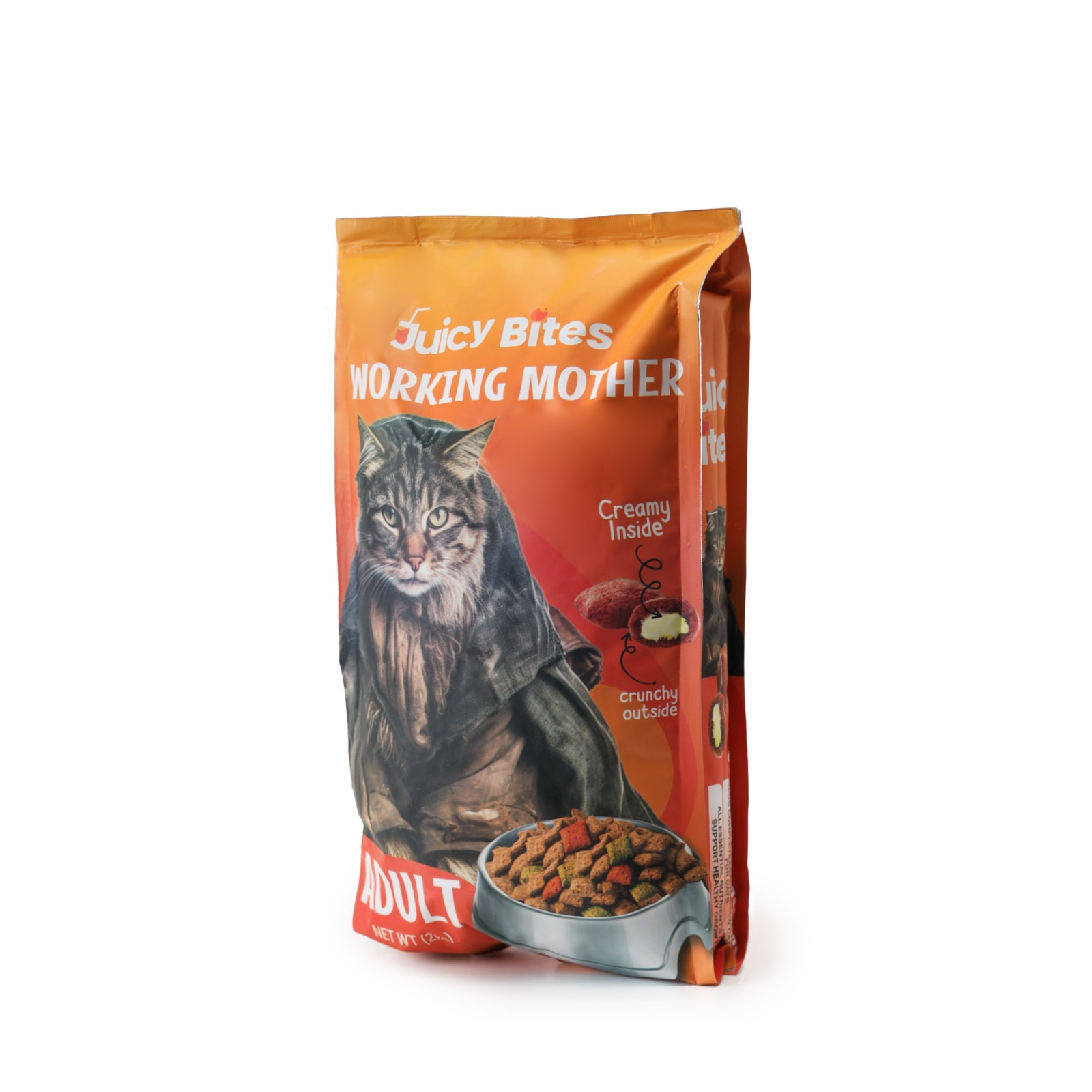 Juicy Bites Working Mother Adult Cat Dry Food 2Kg 