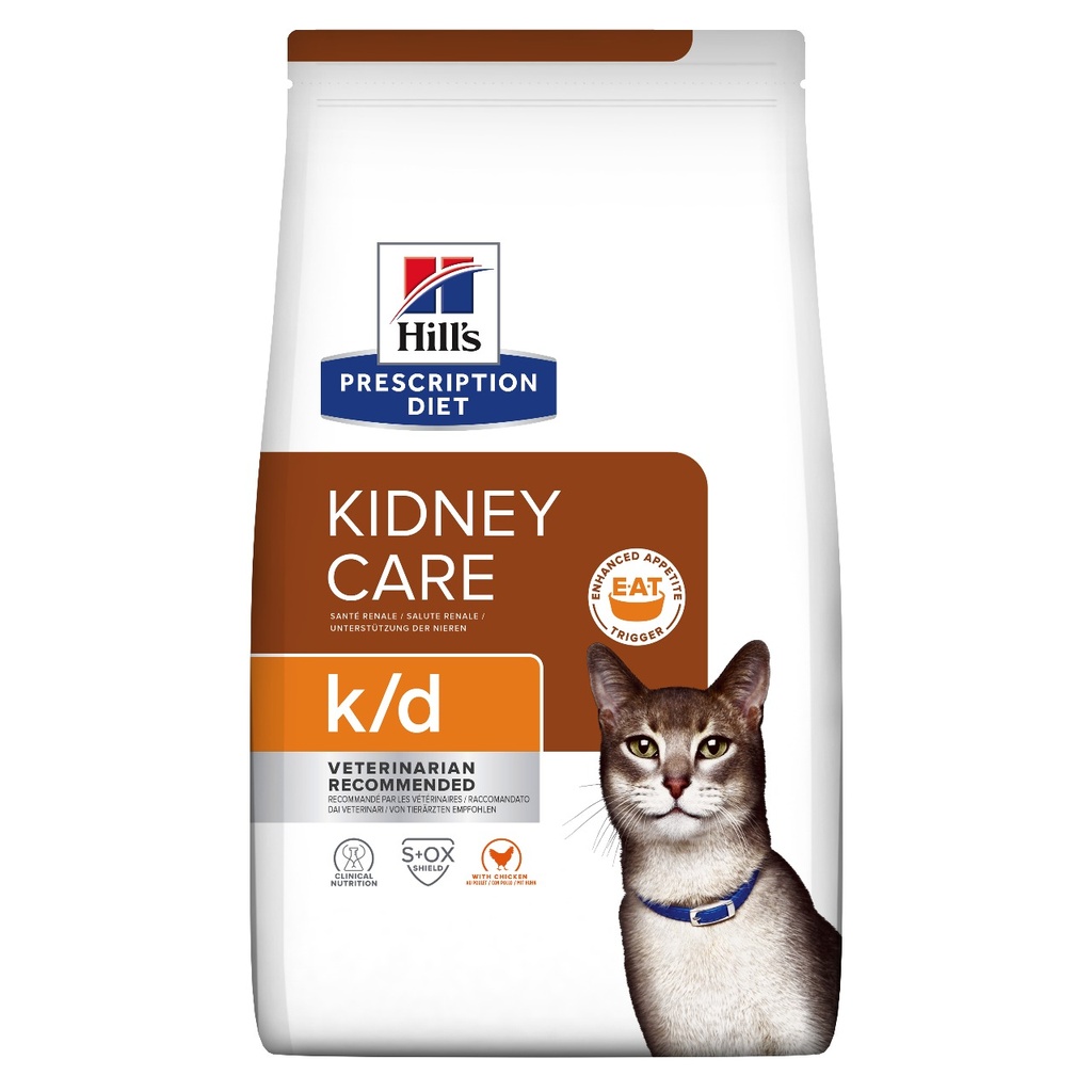 Hills Prescription Diet Kidney Care k/d with Chicken Dry Cat Food