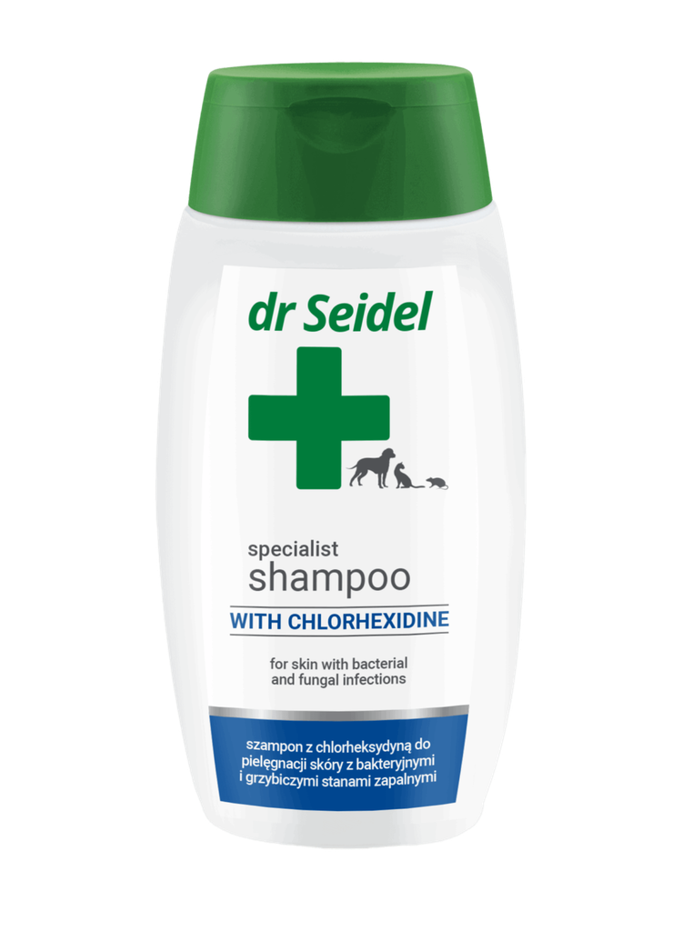 dr Seidel Shampoo with Chlorhexidine for Cats & Dogs 220ml