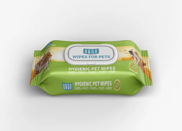 Orgo Wipes for Pets - 48 Wipes