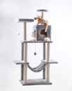 Cat House Large Multi-Level Tree Tower with Condo, Hammock, Scratching Posts & Toys