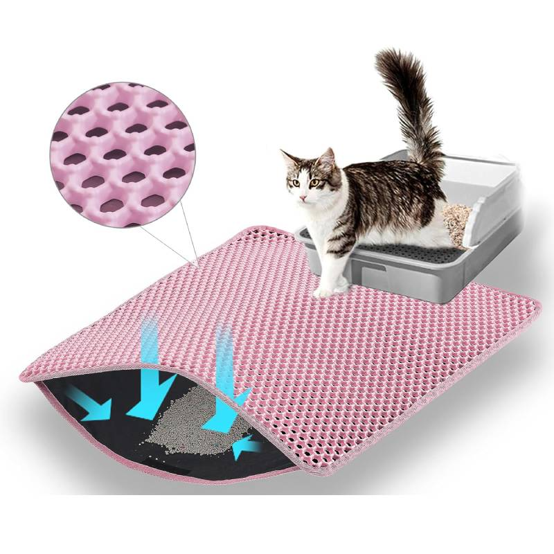 Pet Toilet Cleaning Mat with Opening 45X60cm