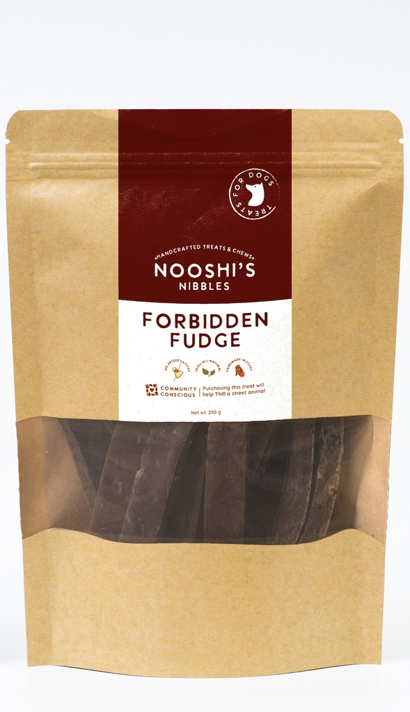Nooshi's Forbidden Fudge Bite size Treat - 100g 